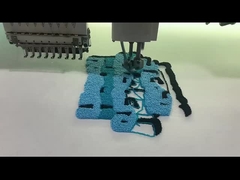 Wstrząśnięte haftowanie mężczyźni z kapeluszem