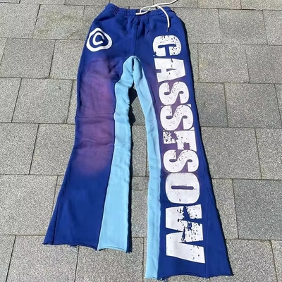 kupować Stratowe ubrania 100% bawełny francuskie Terry Flared Sweatpants z dostosowanymi opcjami kolorów online manufacture