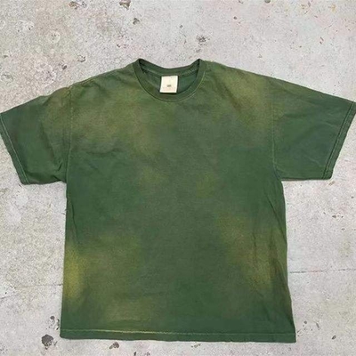 kupować Logo na zamówienie T-shirt ciężkowałowy w stylu hip-hopowym 300 gramów online manufacture