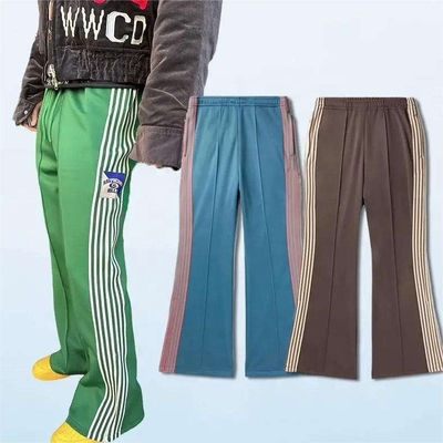 kupować Polyester/ bawełna Y2K Mężczyźni Kobiety Casual Joggers z rozszerzonymi szerokimi nogami i pasami bocznymi online manufacture
