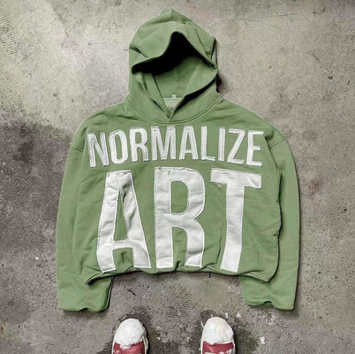 kupować 600 gsm Cotton Acid Wash Hoodies z niestandardowym haftowaniem i wykrywaniem igieł online manufacture