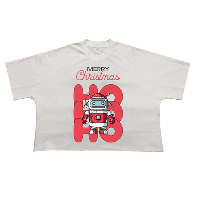 kupować Niestandardowa drukarka DTG męska obcięta koszulka z szyi T-shirt nadmiarowy S-5XL gruba bawełniana t-shirt online manufacture
