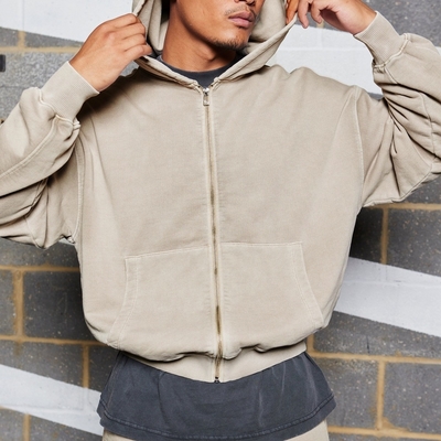 kupować Wykrywanie igieł Custom Streetwear Hoodie dla mężczyzn w ciężkim bawełnianym materiale online manufacture