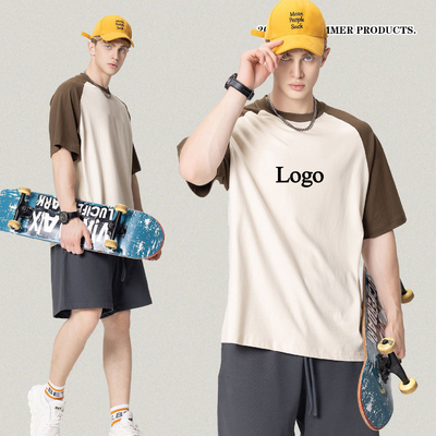 kupować Niestandardowe logo Drukowane mieszane kolory Ringer Tshirts dla unisexu Casual Streetwear Fashion online manufacture