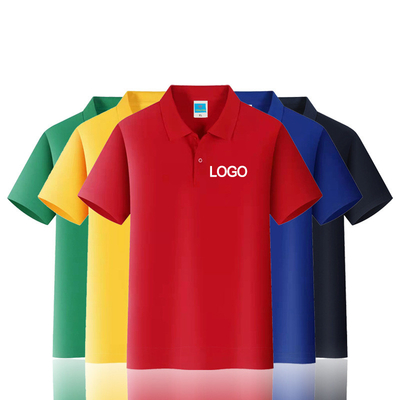 MACTING Koszulka polo dla mężczyzn Niestandardowy design Krótkie rękawy bawełniane poliestrowe mundury golfowe