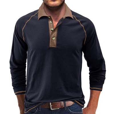 100% bawełna długosiężkowe koszulki polo MACTING Custom Logo Wyświetlone Casual Golf Jersey